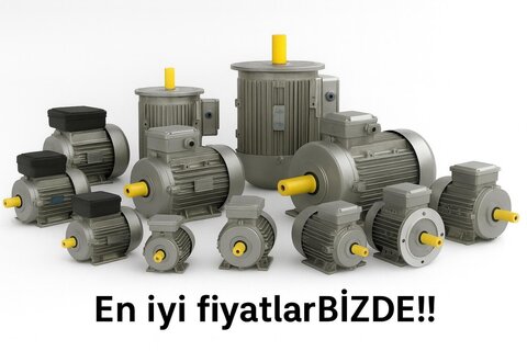 2.2 kW 1500 Devir Elektrik Motoru