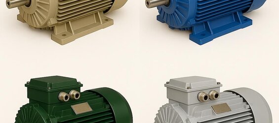 0.75 kW 3000 Rpm Electric Motor