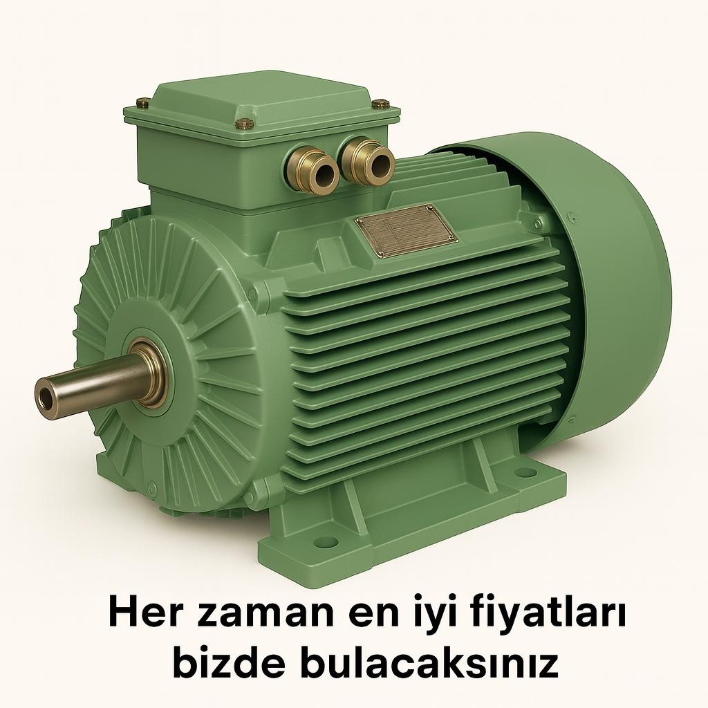 90 kW (125 HP) 3000 D/D Pik Döküm Elektrik Motoru - DRG MOTOR,