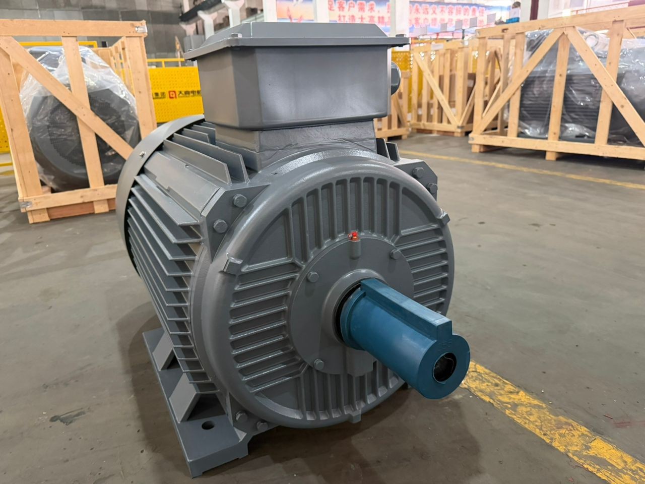 315 kW (430 HP) 1500 d/d  IE3 Döküm Gövdeli Trifaze Motor - DRG MOTOR