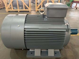 90 kW (125 HP) 1500 rpm 380 V Three Phase Electric Motor - Cast Iron - DRG MOTOR,