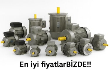Sanayi Uygulamaları İçin Verimli Elektrik Motoru