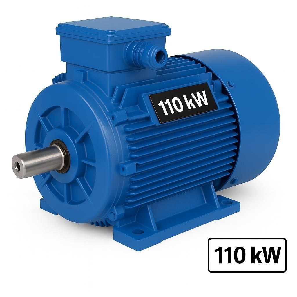 110 kW - 3000 d/d Pik Gövde Elektrik Motoru IE3 - DRG MOTOR,
