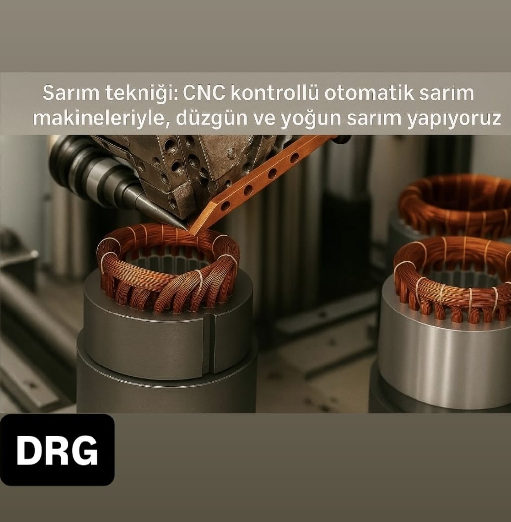 IE3, IE4 ve IE5 Sınıfı Enerji Tasarruflu Motorlar - DRG MOTOR,