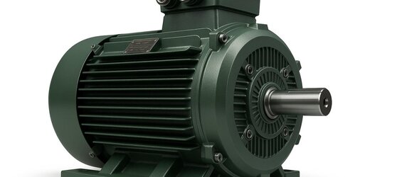 HIGH KW PEAK FRAME ELECTRIC MOTOR