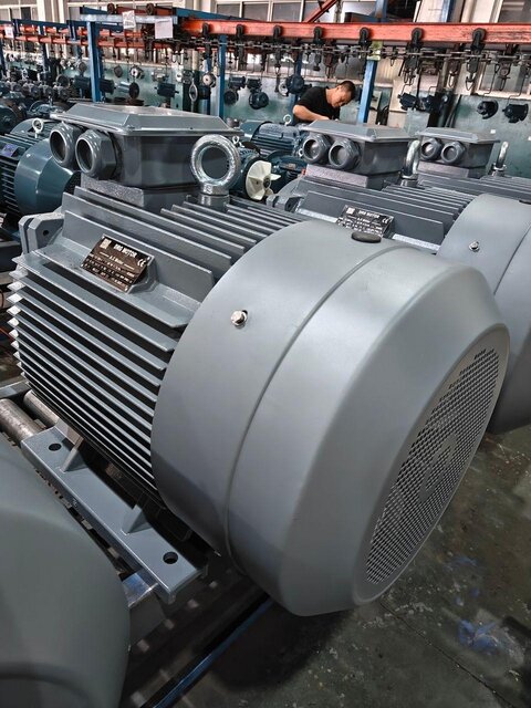 High kW IE3–IE4 Electric Motors