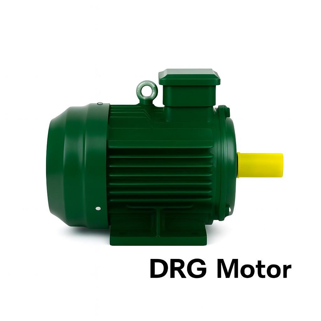 37 kW (50 HP) Elektrik Motorları – Pik Gövde IE3, IE4 Enerji Sınıfı Seçenekleri DRG MOTOR,