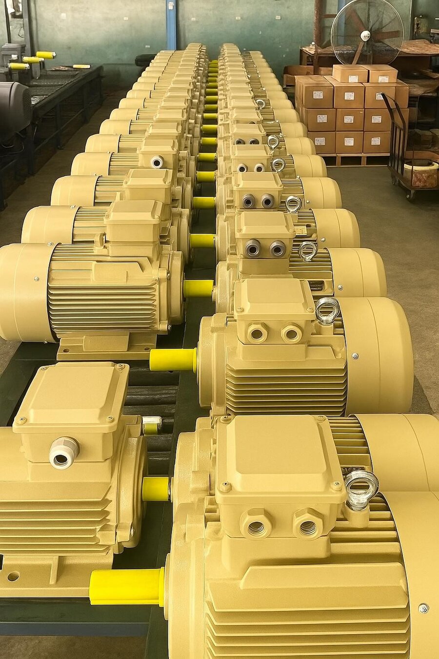 Yeni Nesil IE5 Elektrik Motorları