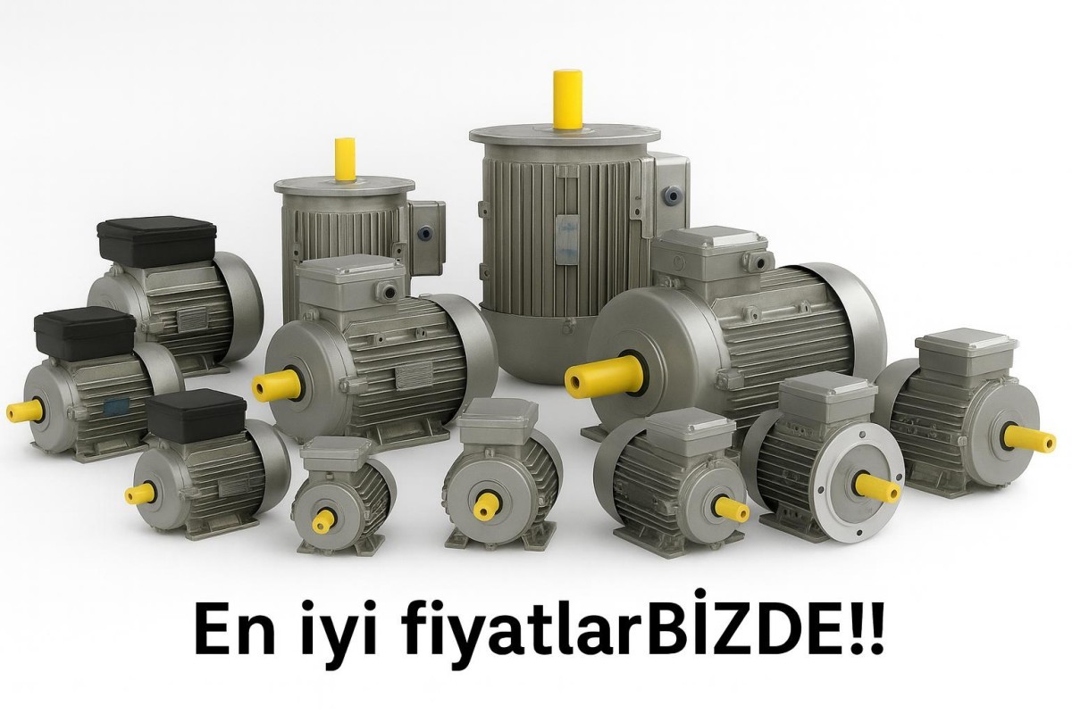 Sanayi Tipi Fan ve Pompa Motor Uygun Fiyatlar