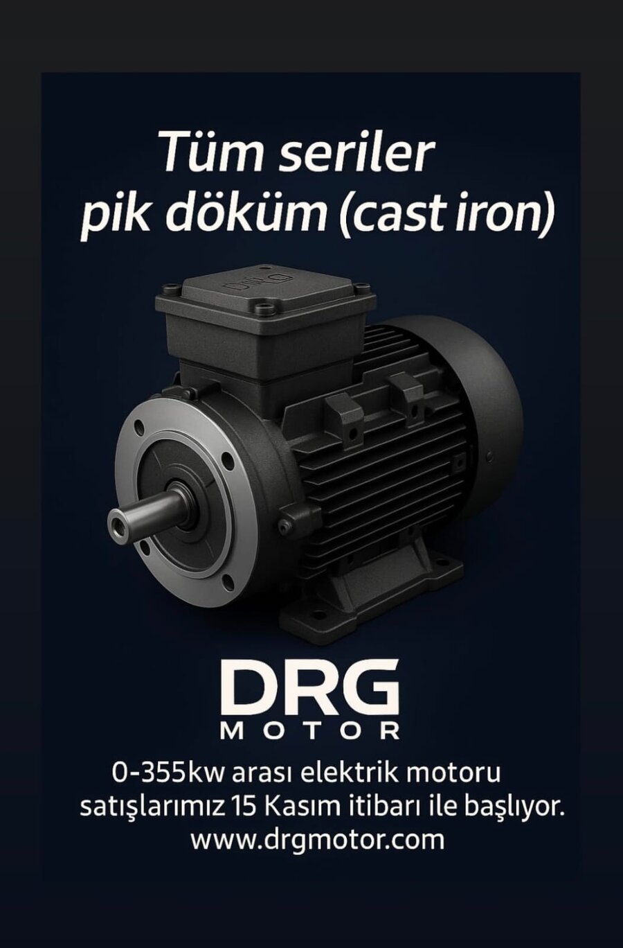 DRG MOTOR – Kaliteli, Sessiz ve Verimli Elektrik Motorları,