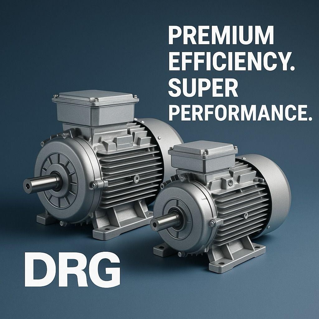 0.55 kW – 355 kW Arası Elektrik Motorları – DRG MOTOR,
