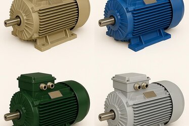 Düşük-Yüksek kW Yüksek Verimli Yeni Nesil Elektrik Motoru