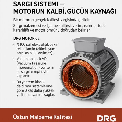 Different Type and Phase Options 1-phase and 3-phase asynchronous motors - DRG MOTOR,