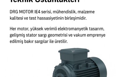 Yeni Nesil DRG Elektrik Motorları,