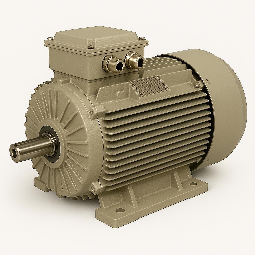 Drg Motor 90 kW 1000 d/d Yeni Nesil Elektrik Motoru