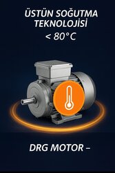 0.75 kW 3000 RPM DRG Electric Motors