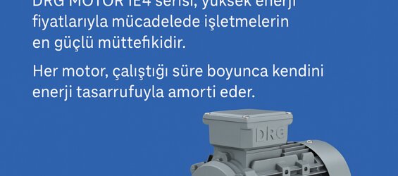 Low Energy Consumption Electric Motors in Our Stocks - DRG MOTOR,