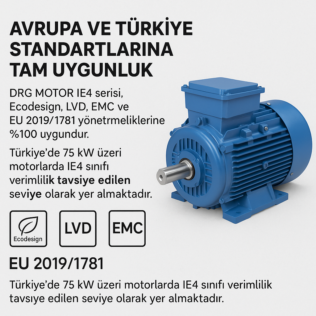 IE4 DRG ELEKTRİK MOTORLARI FİYATLARI,