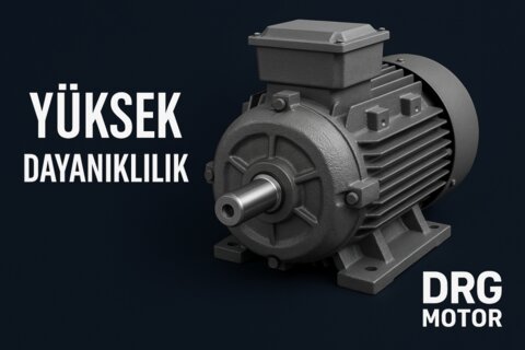 Yüksek kW Elektrik Motoru Satışı - DRG MOTOR,