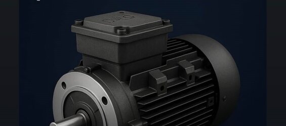 Drg Motor Pik Döküm Gövde Elektrik Motorları