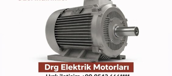 Sanayi Tipi Asenkron Motorlar - DRG Motor
